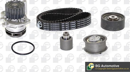 Wilmink Group WG1487919 - Water Pump & Timing Belt Set autospares.lv