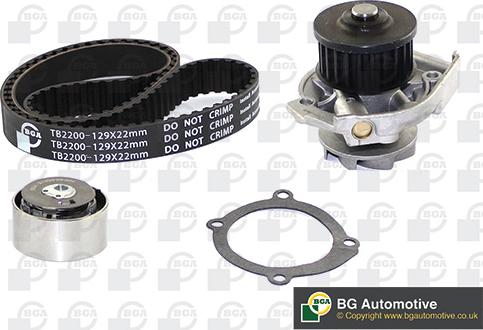 Wilmink Group WG1487975 - Water Pump & Timing Belt Set autospares.lv