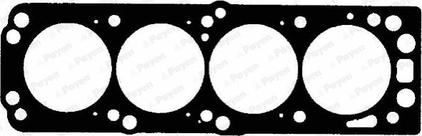 Wilmink Group WG1090190 - Gasket, cylinder head autospares.lv