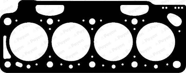 Wilmink Group WG1090872 - Gasket, cylinder head autospares.lv