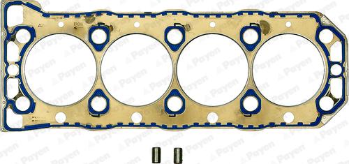 Wilmink Group WG1090246 - Gasket, cylinder head autospares.lv