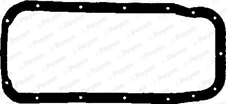 Wilmink Group WG1090700 - Gasket, oil sump autospares.lv