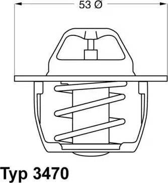 Wilmink Group WG1091608 - Coolant thermostat / housing autospares.lv