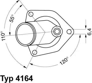 Wilmink Group WG1091678 - Coolant thermostat / housing autospares.lv