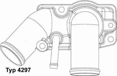 Wilmink Group WG1091730 - Coolant thermostat / housing autospares.lv