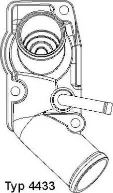 Wilmink Group WG1091738 - Coolant thermostat / housing autospares.lv