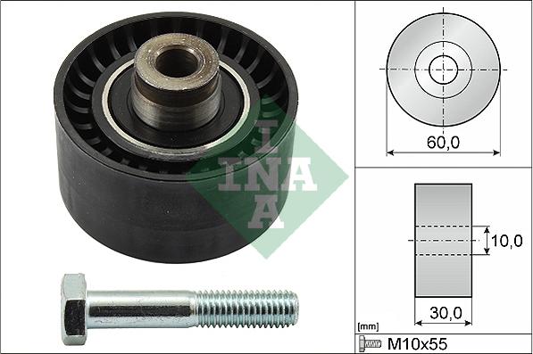 Wilmink Group WG1097467 - Deflection / Guide Pulley, timing belt autospares.lv