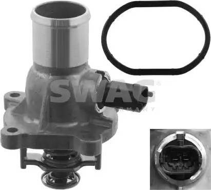 Wilmink Group WG1054698 - Coolant thermostat / housing autospares.lv