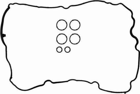 Wilmink Group WG1006612 - Gasket Set, cylinder head cover autospares.lv