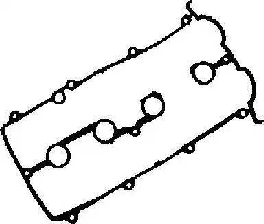 Wilmink Group WG1008424 - Gasket, cylinder head cover autospares.lv