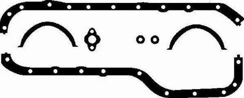 Wilmink Group WG1002377 - Gasket Set, oil sump autospares.lv