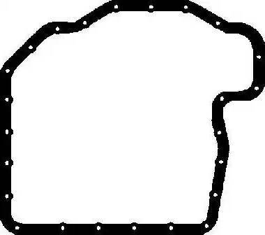 Wilmink Group WG1007557 - Gasket, oil sump autospares.lv