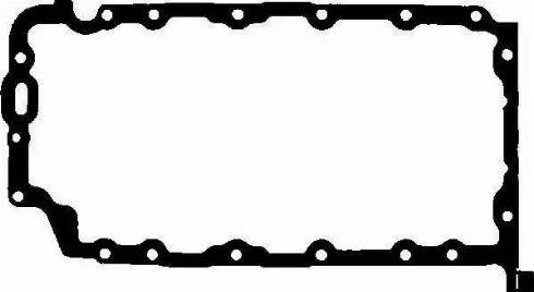Wilmink Group WG1007582 - Gasket, oil sump autospares.lv