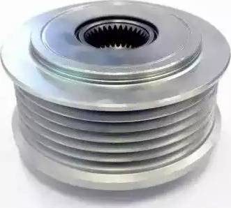 Wilmink Group WG1013433 - Pulley, alternator, freewheel clutch autospares.lv