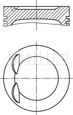 Wilmink Group WG1153935 - Piston autospares.lv