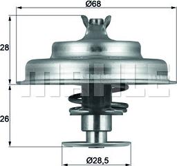 Wilmink Group WG1104811 - Coolant thermostat / housing autospares.lv