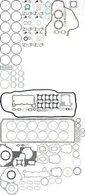 Wilmink Group WG1102476 - Full Gasket Set, engine autospares.lv