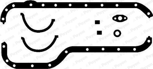 Wilmink Group WG1176967 - Gasket Set, oil sump autospares.lv