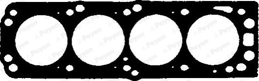 Wilmink Group WG1176668 - Gasket, cylinder head autospares.lv