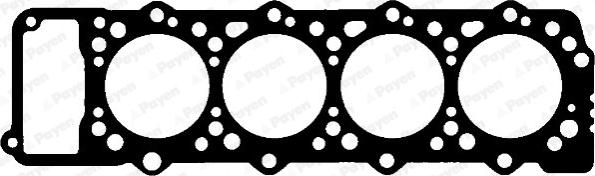 Wilmink Group WG1177429 - Gasket, cylinder head autospares.lv