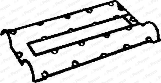 Wilmink Group WG1177243 - Gasket, cylinder head cover autospares.lv