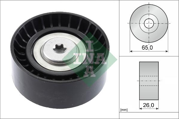 Wilmink Group WG1898031 - Pulley, v-ribbed belt autospares.lv