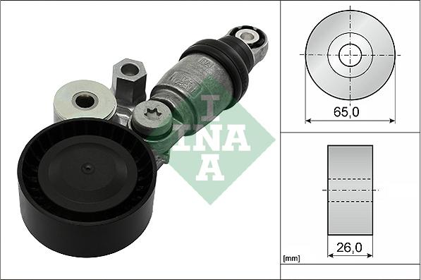 Wilmink Group WG1897475 - Belt Tensioner, v-ribbed belt autospares.lv