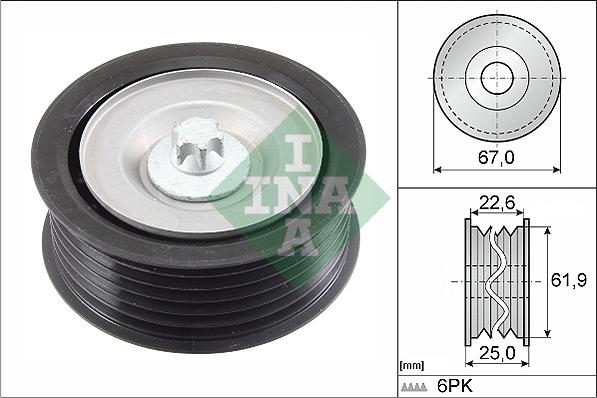 Wilmink Group WG1809870 - Pulley, v-ribbed belt autospares.lv