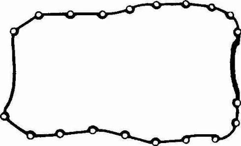 Wilmink Group WG1007583 - Gasket, oil sump autospares.lv