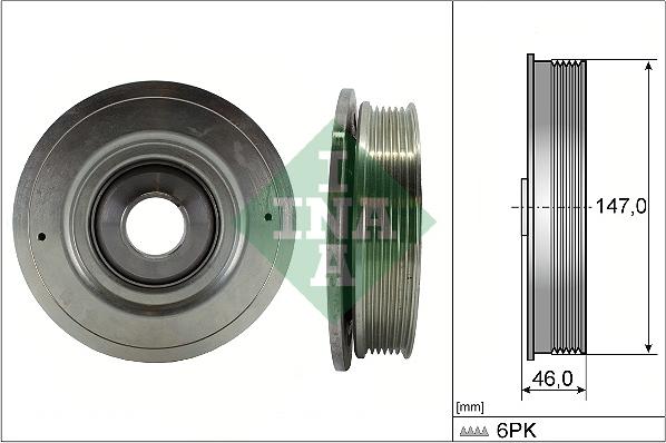 Wilmink Group WG1254409 - Belt Pulley, crankshaft autospares.lv