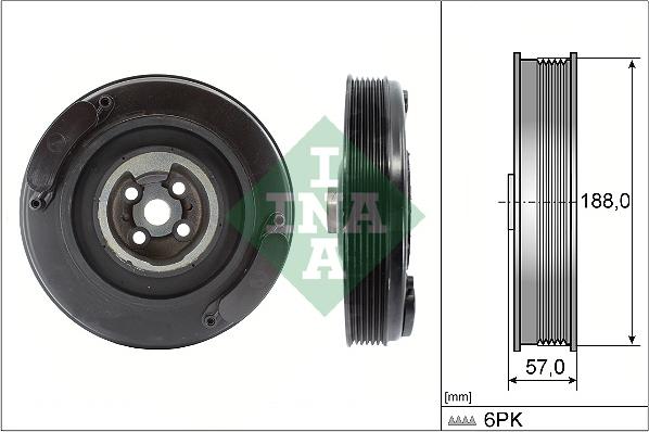 Wilmink Group WG1254330 - Belt Pulley, crankshaft autospares.lv