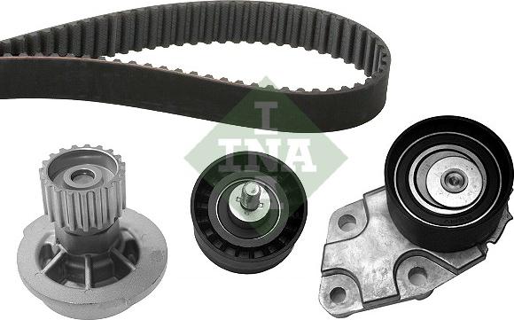 Wilmink Group WG1251617 - Water Pump & Timing Belt Set autospares.lv