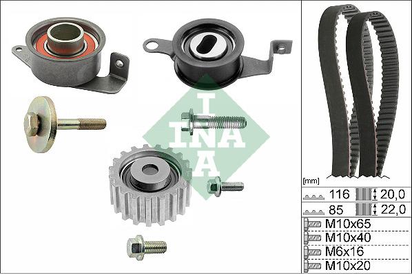 Wilmink Group WG1251113 - Timing Belt Set autospares.lv