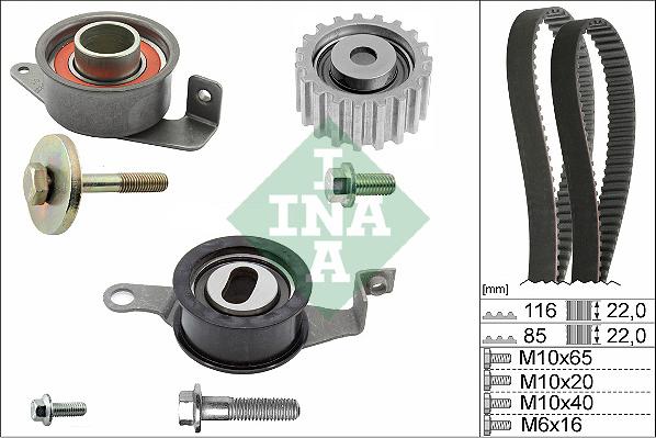 Wilmink Group WG1251120 - Timing Belt Set autospares.lv