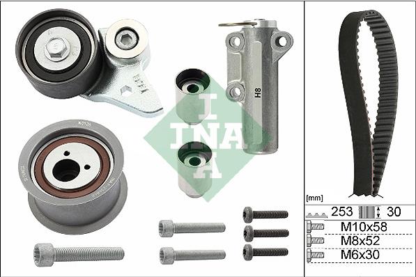 Wilmink Group WG1251819 - Timing Belt Set autospares.lv