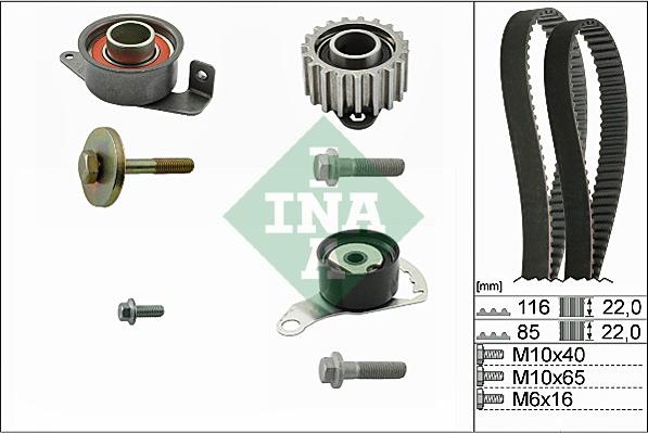 Wilmink Group WG1251281 - Timing Belt Set autospares.lv