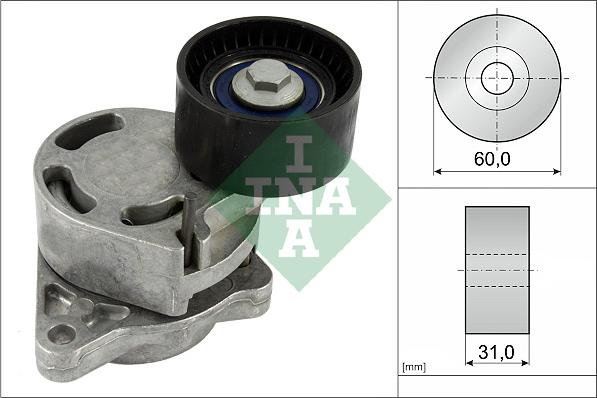 Wilmink Group WG1253489 - Belt Tensioner, v-ribbed belt autospares.lv