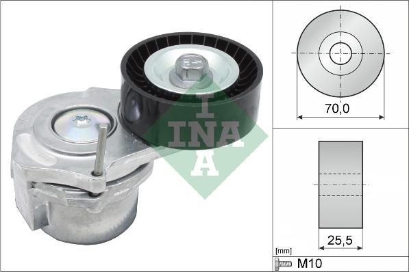 Wilmink Group WG1253552 - Belt Tensioner, v-ribbed belt autospares.lv