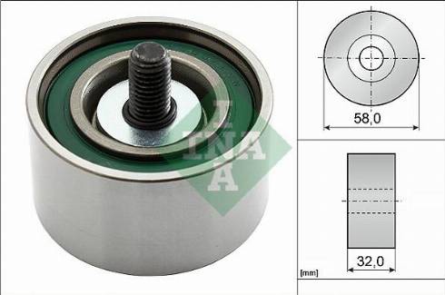 Wilmink Group WG1253053 - Deflection / Guide Pulley, timing belt autospares.lv