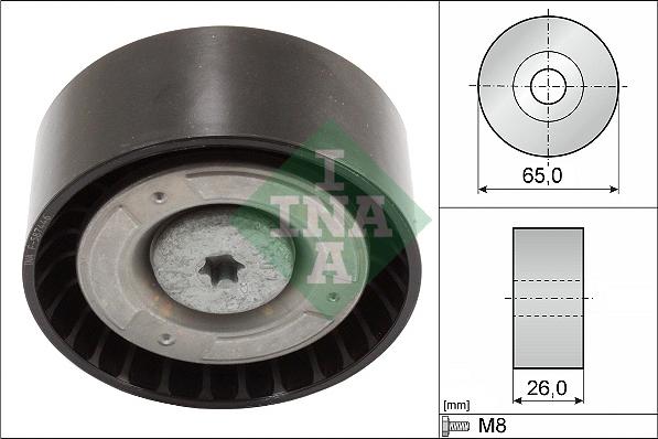 Wilmink Group WG1253078 - Pulley, v-ribbed belt autospares.lv