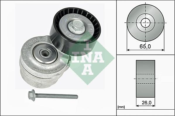 Wilmink Group WG1253347 - Belt Tensioner, v-ribbed belt autospares.lv