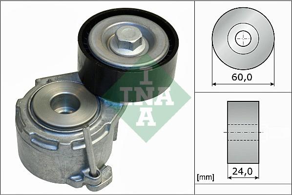 Wilmink Group WG1253356 - Belt Tensioner, v-ribbed belt autospares.lv