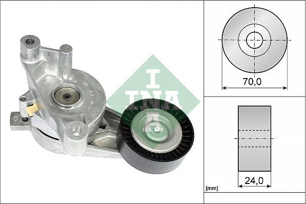 Wilmink Group WG1253308 - Belt Tensioner, v-ribbed belt autospares.lv