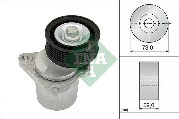 Wilmink Group WG1253373 - Belt Tensioner, v-ribbed belt autospares.lv