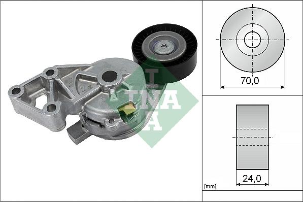 Wilmink Group WG1253377 - Belt Tensioner, v-ribbed belt autospares.lv