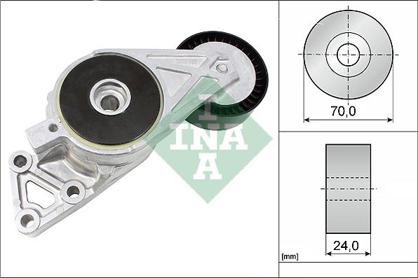 Wilmink Group WG1253221 - Belt Tensioner, v-ribbed belt autospares.lv