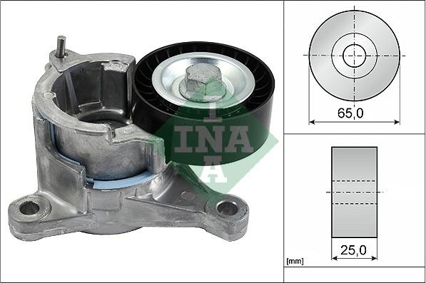 Wilmink Group WG1253276 - Belt Tensioner, v-ribbed belt autospares.lv