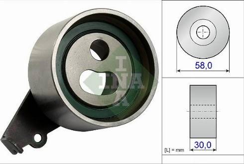 Wilmink Group WG1252499 - Tensioner Pulley, timing belt autospares.lv
