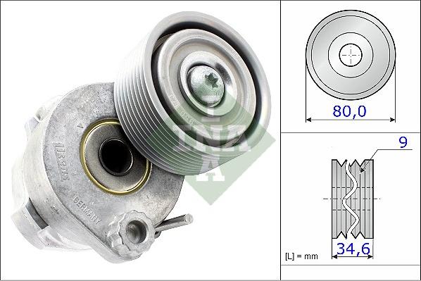 Wilmink Group WG1252436 - Pulley, v-ribbed belt autospares.lv