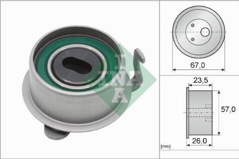 Wilmink Group WG1252478 - Tensioner Pulley, timing belt autospares.lv